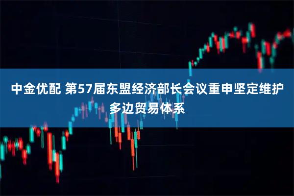 中金优配 第57届东盟经济部长会议重申坚定维护多边贸易体系